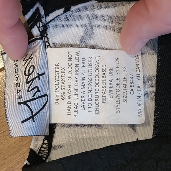 Artex Black and White Sheath Midi Dress Size large - Picture 4 of 9